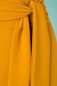 Vintage Chic for Topvintage - 50s Shana Pencil Skirt in Mustard 4