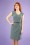 4FunkyFlavours - 60s Regina Personality Dress in Navy