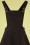 Bunny - 50s Dakota Pinafore Dress in Black 4