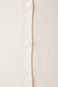 Banned Retro - Katie Long Cardigan in Creme 3