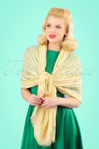 Amici - Selina Flamingo-sjaal in geel