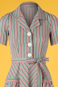 Very Cherry - Mimi Stripes Revers-jurk in meerdere kleuren 4