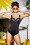 Marlies Dekkers - 50s Cache Coeur Plunge Balcony Bathingsuit in Black