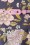 Blutsgeschwister - 50s Swing A Bow Dress in Grannys Wallpaper Purple Rhapsody 4