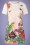 Yumi - Mexicana Flower Tunic Dress Années 60 en Coraille Pastel 2