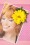 Vintage Chic for Topvintage - Miley Flower Swing Kleid in Knallrot