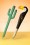 Sass & Belle - Toucan and Cactus Pen Set