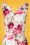Paper Dolls - 50s Mel Floral Pencil Dress in Pink 4
