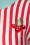 Mademoiselle YéYé - 50s Pick A Cherry Dress in Red and White Stripes 6