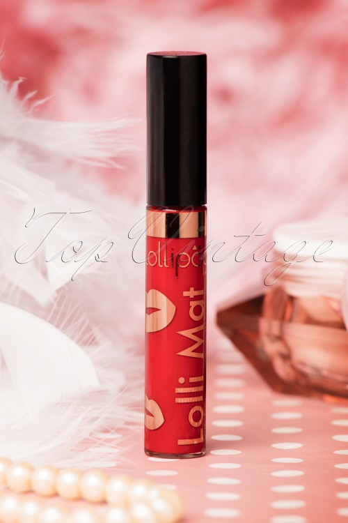 Lollipops - Noemi Ral Liquide Mat Lipstick en Rouge 2