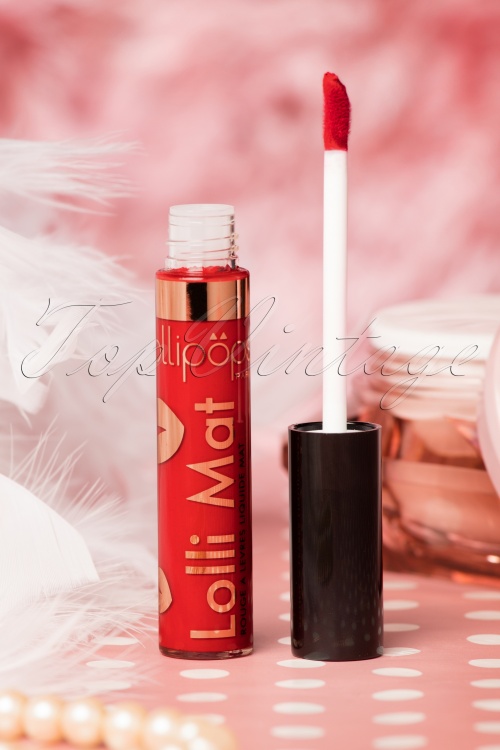 Lollipops - Noemi Ral Liquide Mat Lipstick in Rouge