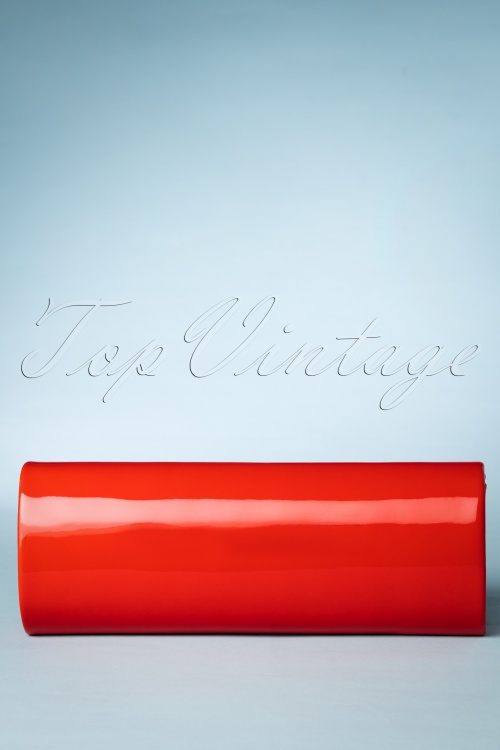 Darling Divine - 50s Take Her Everywhere Evening Clutch in Red 4