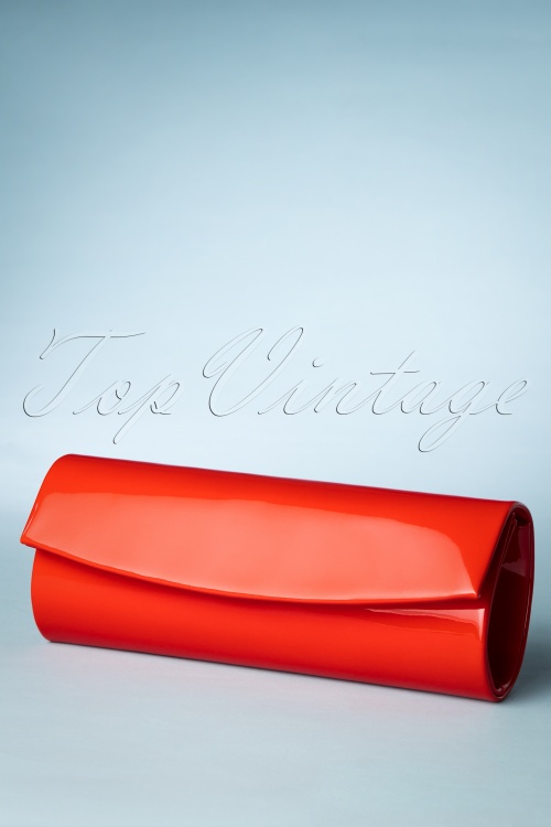 Darling Divine - Take Her Everywhere Evening Clutch Années 50 en Rouge