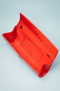 Darling Divine - 50s Take Her Everywhere Evening Clutch in Red 3