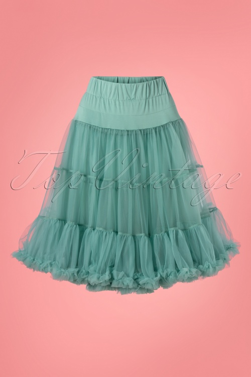 Dolly and Dotty - Soft Fluffy Petticoat Années 50 en Bordeaux