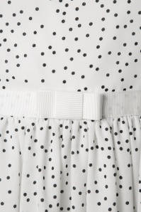 Banned Retro - 50s Sweet Spot Dress in Ivory White 4