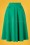 Miss Candyfloss 28656 Swing Skirt in Green 20190220 003W