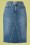 LE PEP - 60s Alinda Skirt in Denim Blue 2