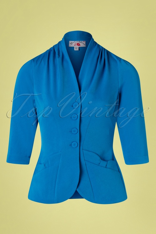 Miss Candyfloss - Adelaide-Blazer in Blau