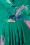 Smash! - Okaina Floral Pencil Dress Années 60 en Vert 4