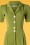 Very Cherry - 40s Classic Jumpsuit in Olive Green 4