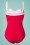 Tweka - 60s Gwendolyn Swimsuit in Red and White 5