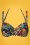 Marlies Dekkers - Jardin Des Fleurs Plunge Balcony Bikini Top Années 50 en Bleu Marine 5