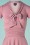 Retrolicious - 50s Debra Pin Dot Swing Dress in Lilac Pink 3