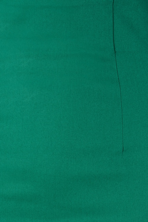 50s Falda Pencil Skirt in Green
