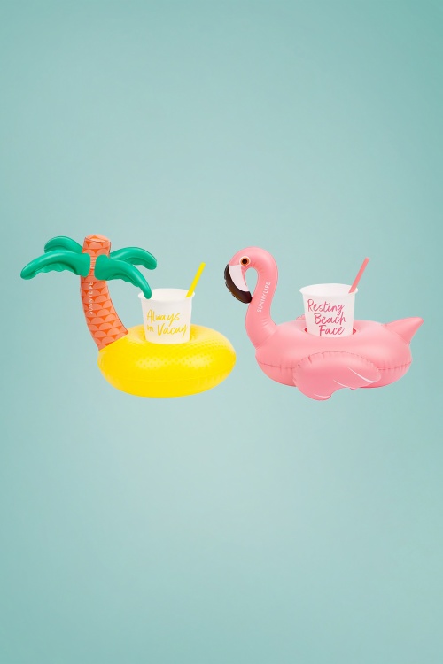 Sunny Life - 50s Luxe Inflatable Tropical Drink Holders 2