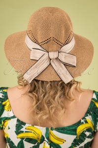 Banned Retro - 50s Tiki Club Hat in Natural 2