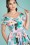 Bunny - Raphaella Toucan Dress Années 50 en Rose 3