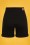 Bunny - 50s Yaz Denim Shorts in Black 3