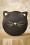 Vixen - 50s Molly Cat Face Handbag in Black
