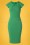 Vintage Chic for Topvintage - 50s Candace Pencil Dress in Green 2