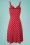 King Louie - 60s Gisele Scope Dress in Chili Red 5