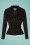Collectif Clothing 27457 Alana Plain Suit Jacket in Black 20180816 001W