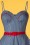 Vixen 28310 Shelley Cherry Navy Striped Swing Dress 20190301 002V