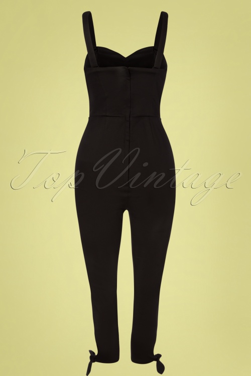 Collectif Clothing - Anna Overall in Schwarz 5