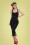 Collectif Clothing - 50s Anna Jumpsuit in Black 2