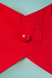 Collectif Clothing - Felicia Pencil Dress Années 50 en Rouge 6