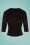 Collectif Clothing 27456 Vivian Twist Top in Black 20180813 003W