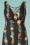 LaLamour - 70s Garland Maxi Dress in Black 3