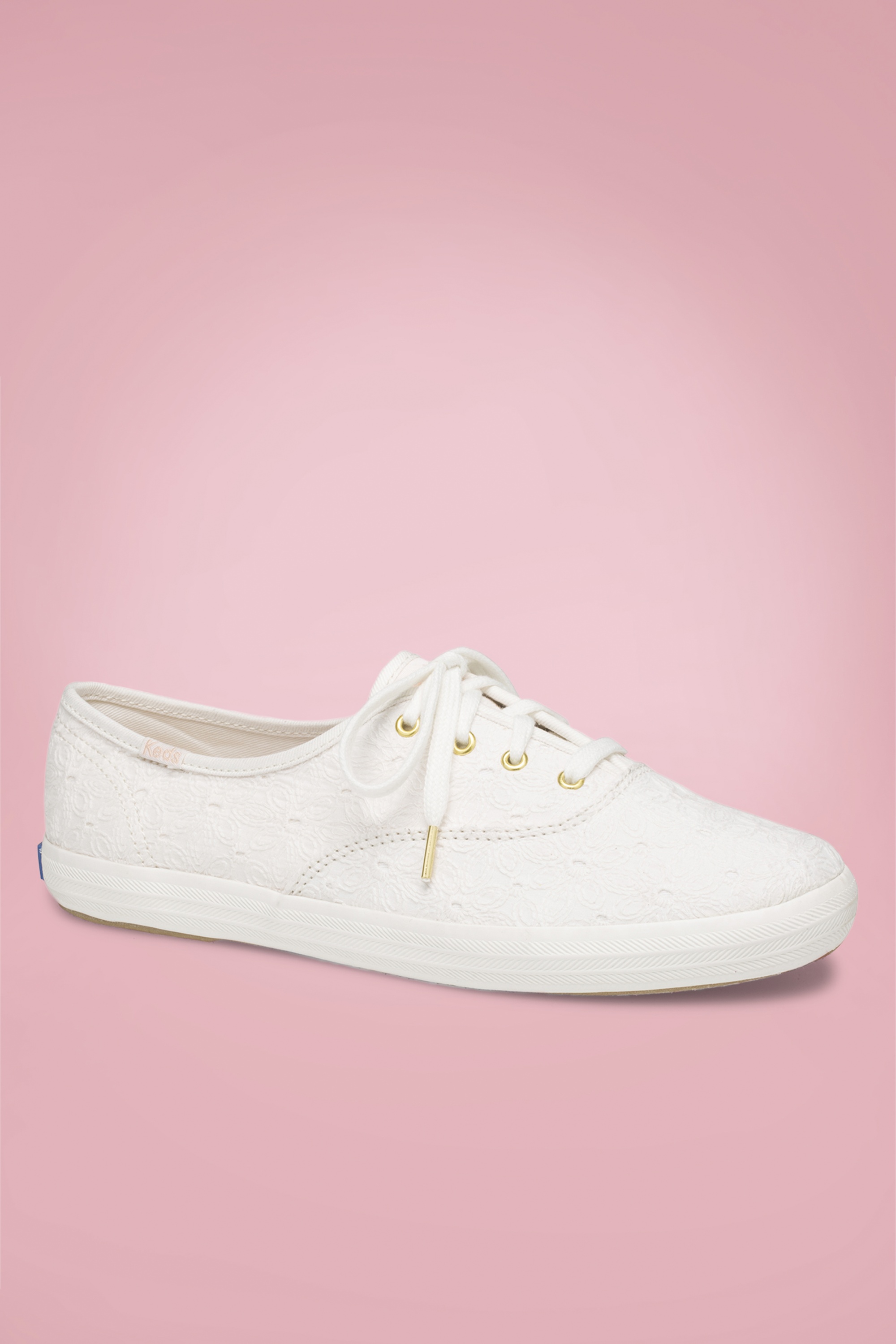 Keds 50s Champion Eyelet Sneakers White Shop at Topvintage