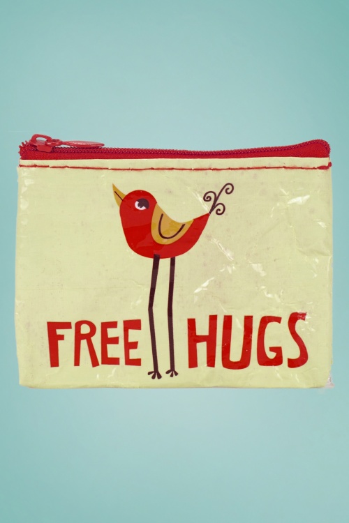 Blue Q - Free Hugs Coin Purse Années 50