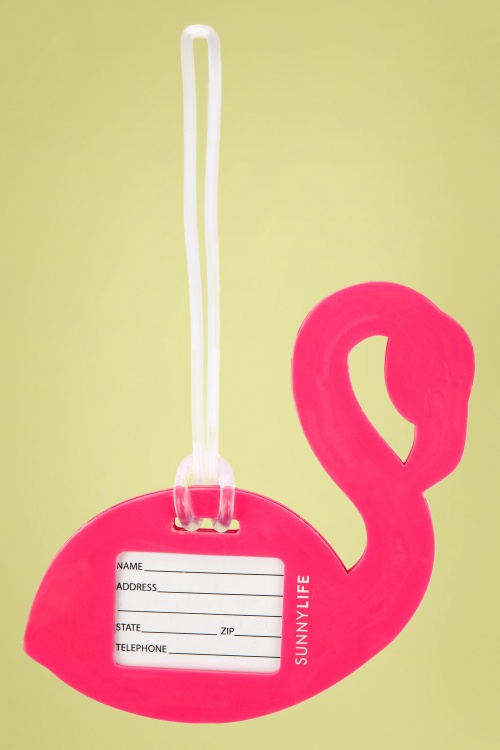 Sunny Life - Flamingo-bagagelabel 2