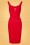 Vintage Diva 28841 Caroline Pencil Dress Red 20181114 003W1