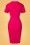Vintage Diva  - The Regina Pencil Dress in Hot Pink 5