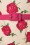 Vintage Diva  - De Florence Flower Pencil-jurk in licht abrikoos 8