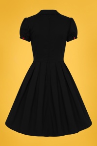 Bunny - 50s Jojo Dress in Black 6